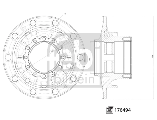 Bujes de ruedas Volvo Trucks TRUCK FH12  ()