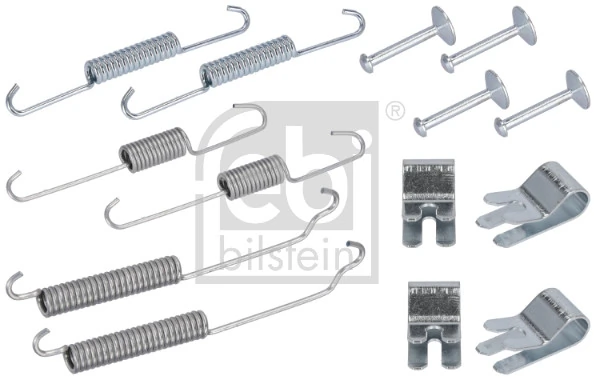 Kit de montaje de zapatas de freno traseras para Ford Fiesta CB1
