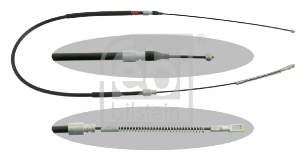 Cable de freno de mano trasero derecho/izquierdo para Mercedes Bus 207-310 602