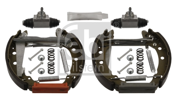 Kit de zapatas de frenos de tambor, con cilindros, completo Volkswagen Jetta I (16)