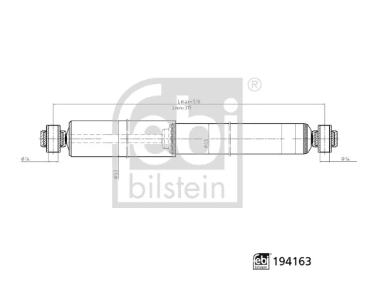 Amortiguadores posteriores Volkswagen Crafter  (2006-2016)
