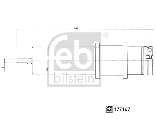 Filtro combustible Febi 177167 precio, desde 25,09 EUR