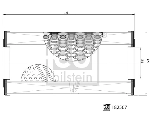 AR411 John Deere Filtro aceite