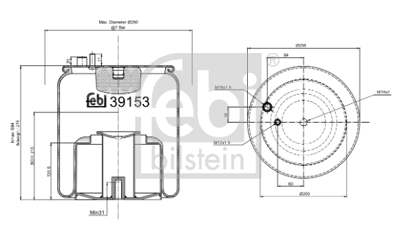 Comprar 4884N1P06 Continental/Siemens Bolsa neumática del eje