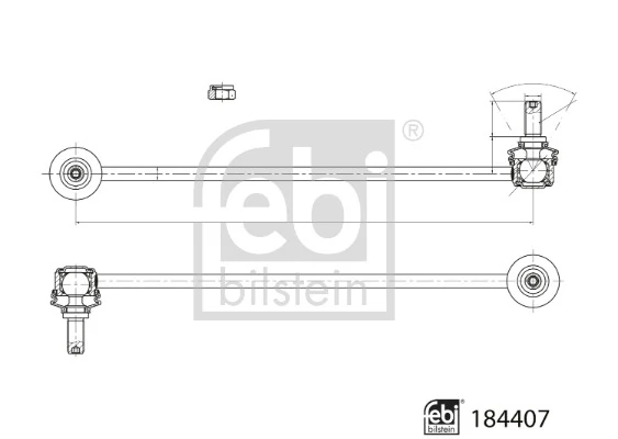 Soporte de la barra estabilizadora delantera Audi Q2  (2016-2026)