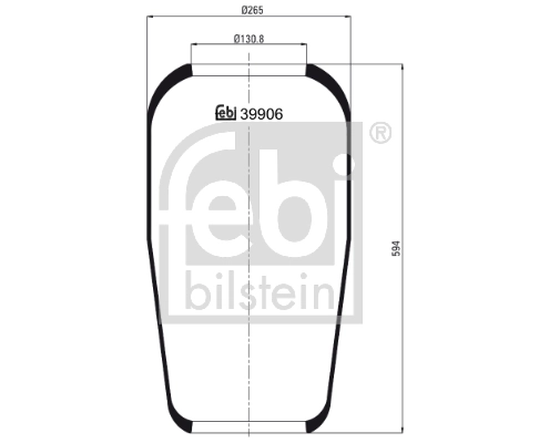 Bolsa de aire del eje trasero Blacktech RL9949 precio, desde 54,88 EUR