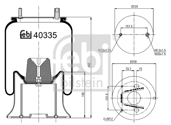 Comprar 4159NP03 Continental/Siemens Bolsa neumática del eje