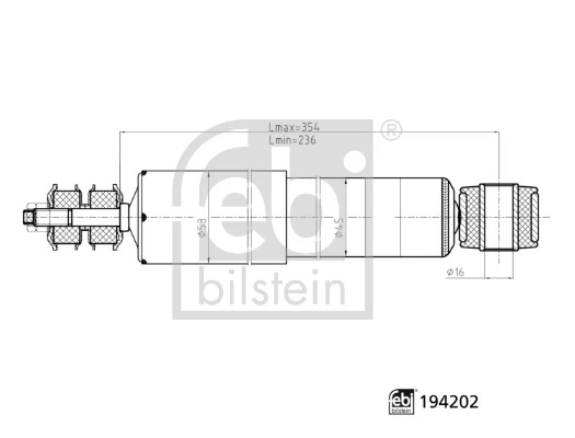 Amortiguador delantero para Toyota 4 Runner (N130)