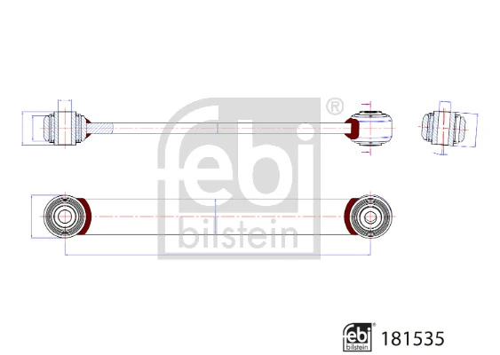 Bieleta estabilizadora delantera izquierda Febi 181535 precio, desde 70,69 EUR