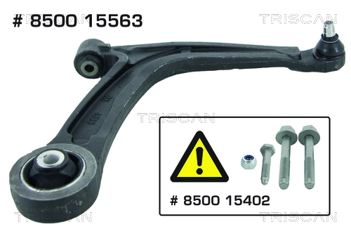Brazo inferior derecho de la suspensión delantera Peugeot/Citroen 1634912480