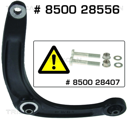 Brazo inferior izquierdo de la suspensión delantera 3520V2 Chrysler