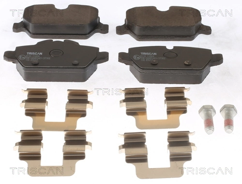 Pastillas de freno traseras 1623061880 Peugeot/Citroen
