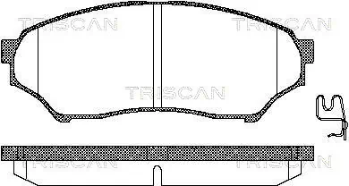 Pastillas delanteras para Mitsubishi Pajero PININ H60, H70