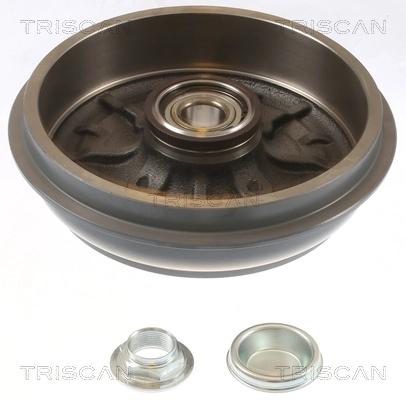 Tambor de freno trasero para Peugeot 207  WA, WC