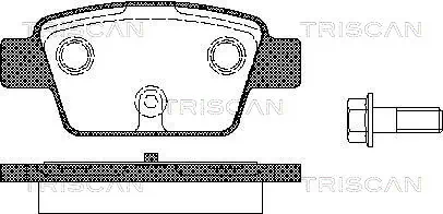 1623064980 Peugeot/Citroen Pastillas freno traseras
