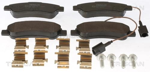 Pastillas de freno traseras 1696258680 Peugeot/Citroen