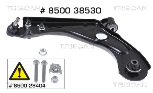 Brazo inferior izquierdo de la suspensión delantera JTC7915 TRW