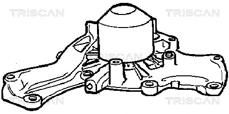 Bomba refrigerante coche para Mitsubishi Pajero I L04G, L14G