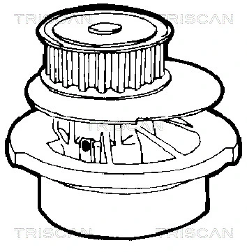 1334024 General Motors Bomba refrigerante coche