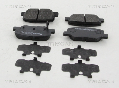 SP724PR SCT Pastillas freno traseras