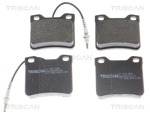 Pastillas freno traseras Peugeot 406 sedán (8B) (1995 - 2004) precio, desde 27,60 USD