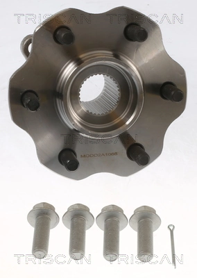 Cubo de rueda trasero 1637972880 Peugeot/Citroen
