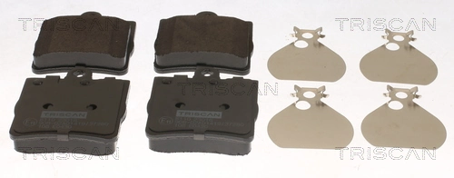 Pastillas traseras Mercedes E 