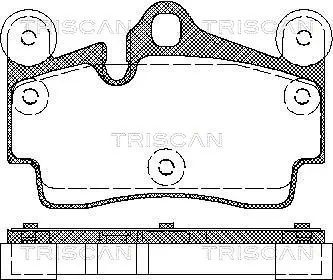 Comprar 1639380580 Peugeot/Citroen Pastillas de freno traseras