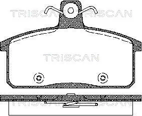 500028834 Iveco Pastillas freno traseras