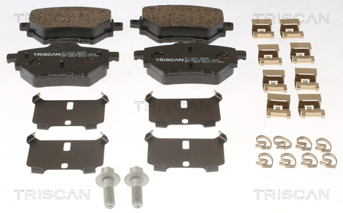 1689800480 Peugeot/Citroen Pastillas freno traseras