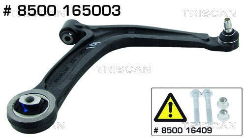 1634912480 Peugeot/Citroen Brazo inferior derecho de la suspensión delantera