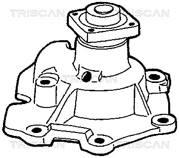 Bomba refrigerante coche para Ford Transit IV T