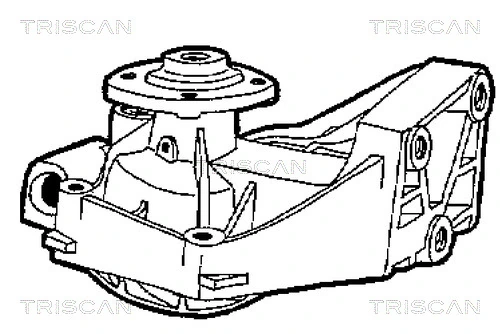 Bomba de agua A656200000180 Mercedes