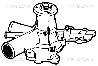 60523035 Fiat/Alfa/Lancia Bomba refrigerante coche