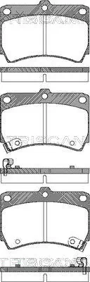 Pastillas de freno B5Y63323Z Ford