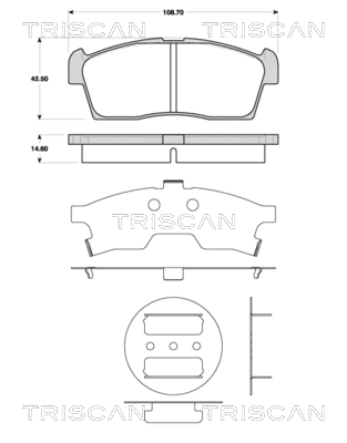 Comprar 04465B1010 Toyota Pastillas delanteras de freno