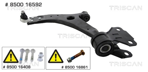 Comprar 898ECEM STD Ecem Brazo inferior izquierdo de la suspensión delantera