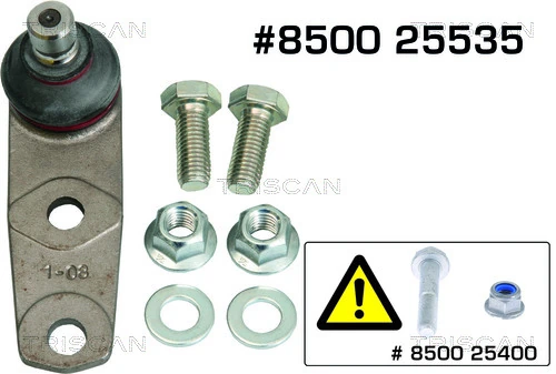 R516 Polcar Rótula inferior de suspensión