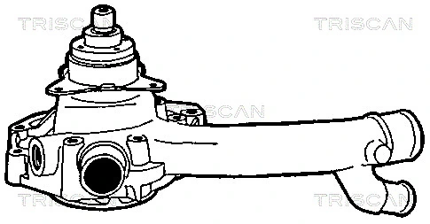 Bomba refrigerante coche para SsangYong Actyon  CJ
