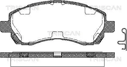 DBS3041 Hexen Pastillas delanteras
