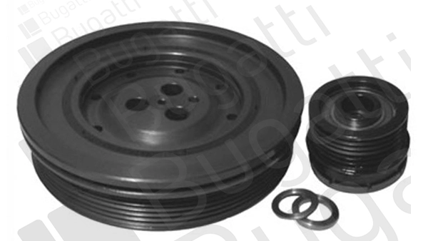 Polea de cigüeñal para Jaguar X-type CF1