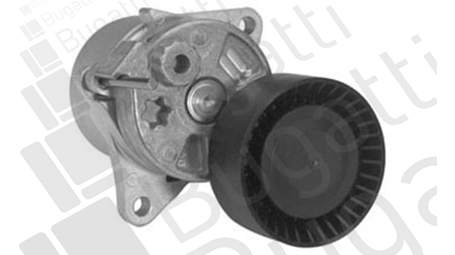 Tensor de la correa trapecial poli v para Mercedes ML/GLE  (W163)