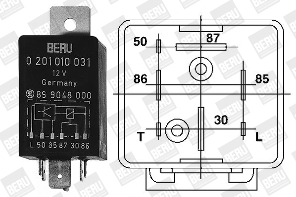 Comprar GR031 Beru Caja precalentamiento bujias