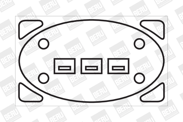 Bobina de encendido para Ford Sierra  (GBG, GB4)
