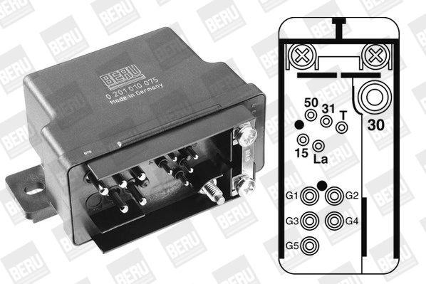 Comprar 6625453532 Mercedes Caja precalentamiento bujias