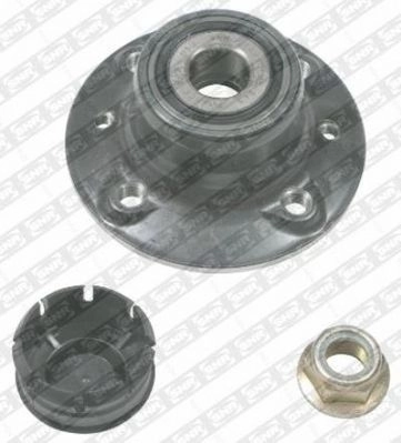 Cubo de rueda trasero MP0131 Veltex