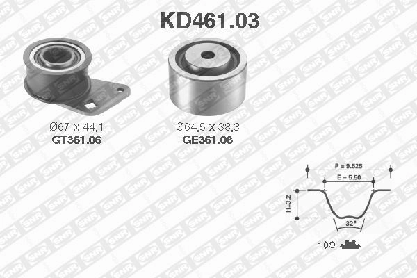 Kit distribución para Land Rover Discovery I (LG, LJ)