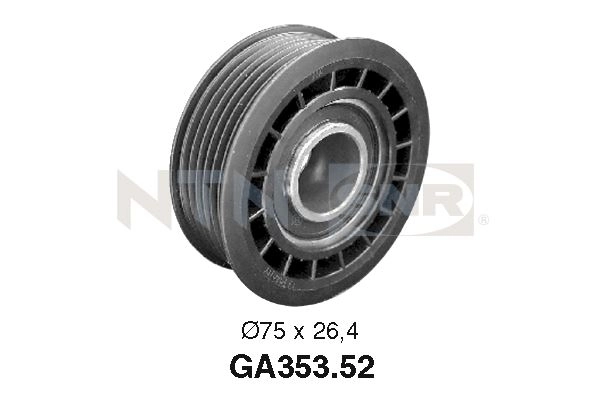Rodillo guia para Opel Astra  (51, 52, F35, M35)
