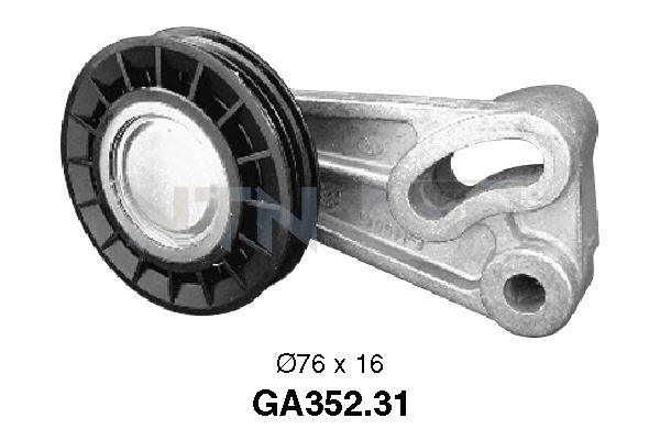 Rodillo de la polea Ford Sierra  (GBC,GBG)