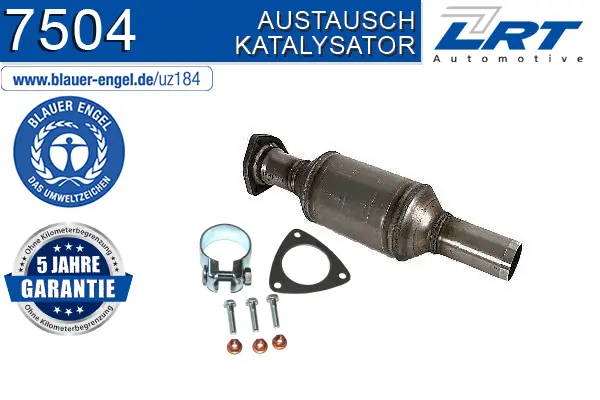 Catalizador de gasolina y diésel para Fiat Bravo I 182